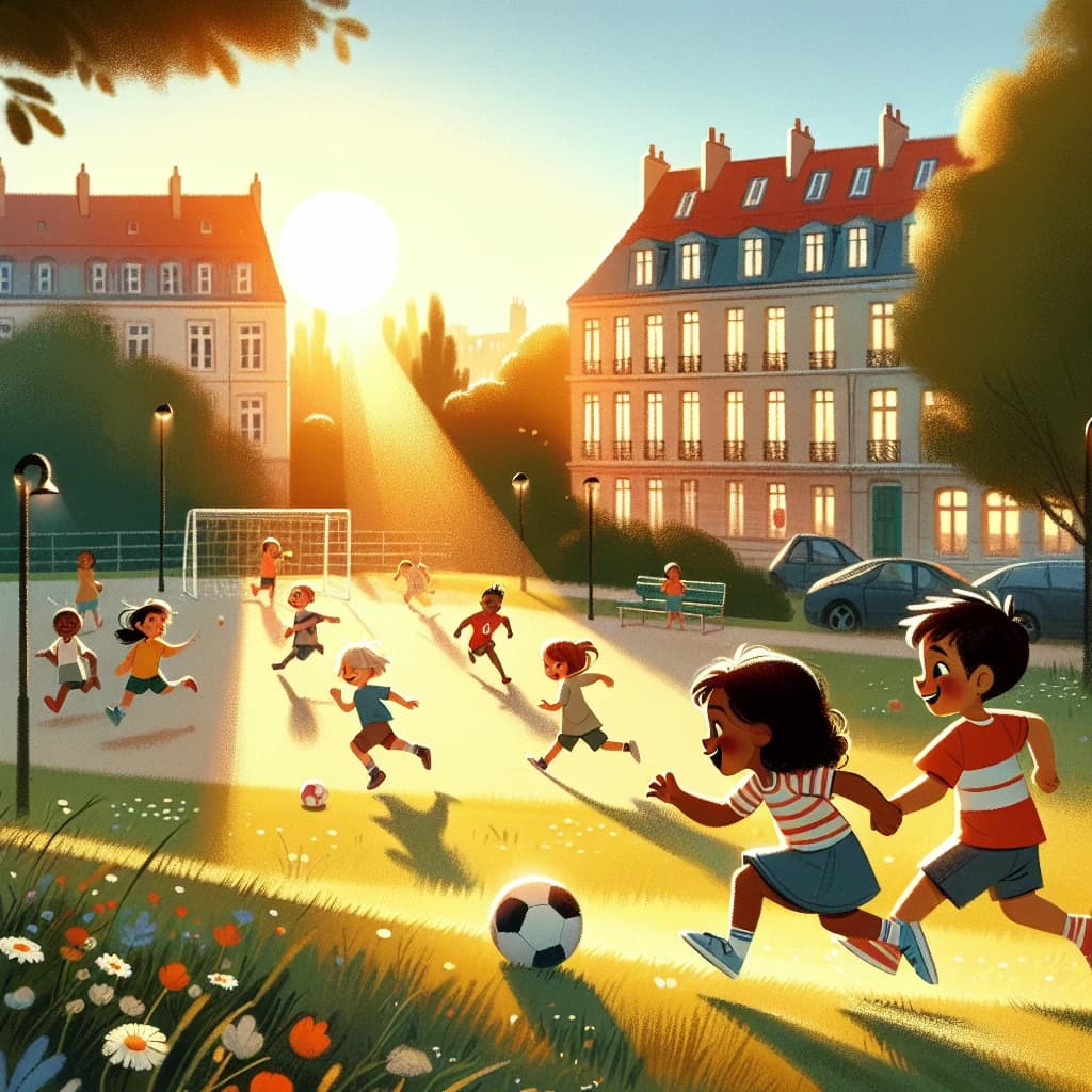 Ein ruhiger Sonntag im Park