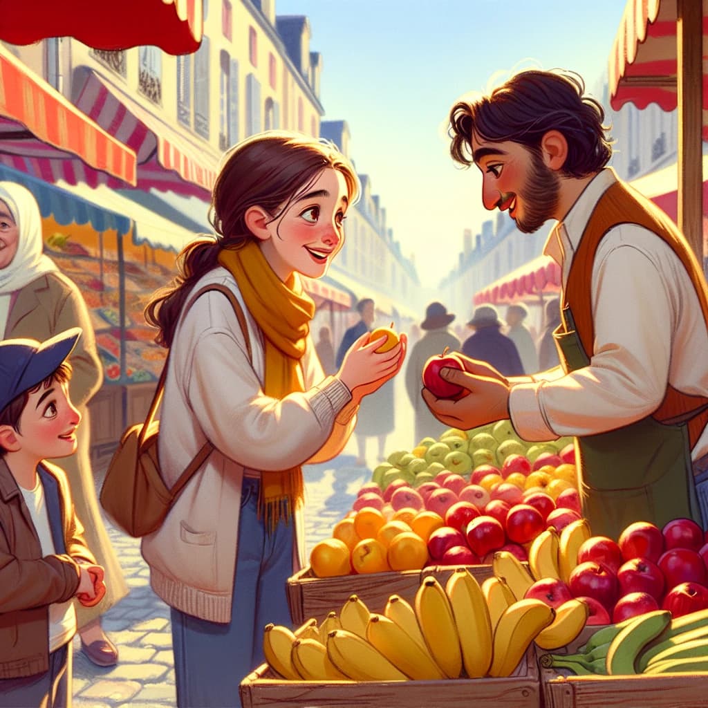 Une journée au marché